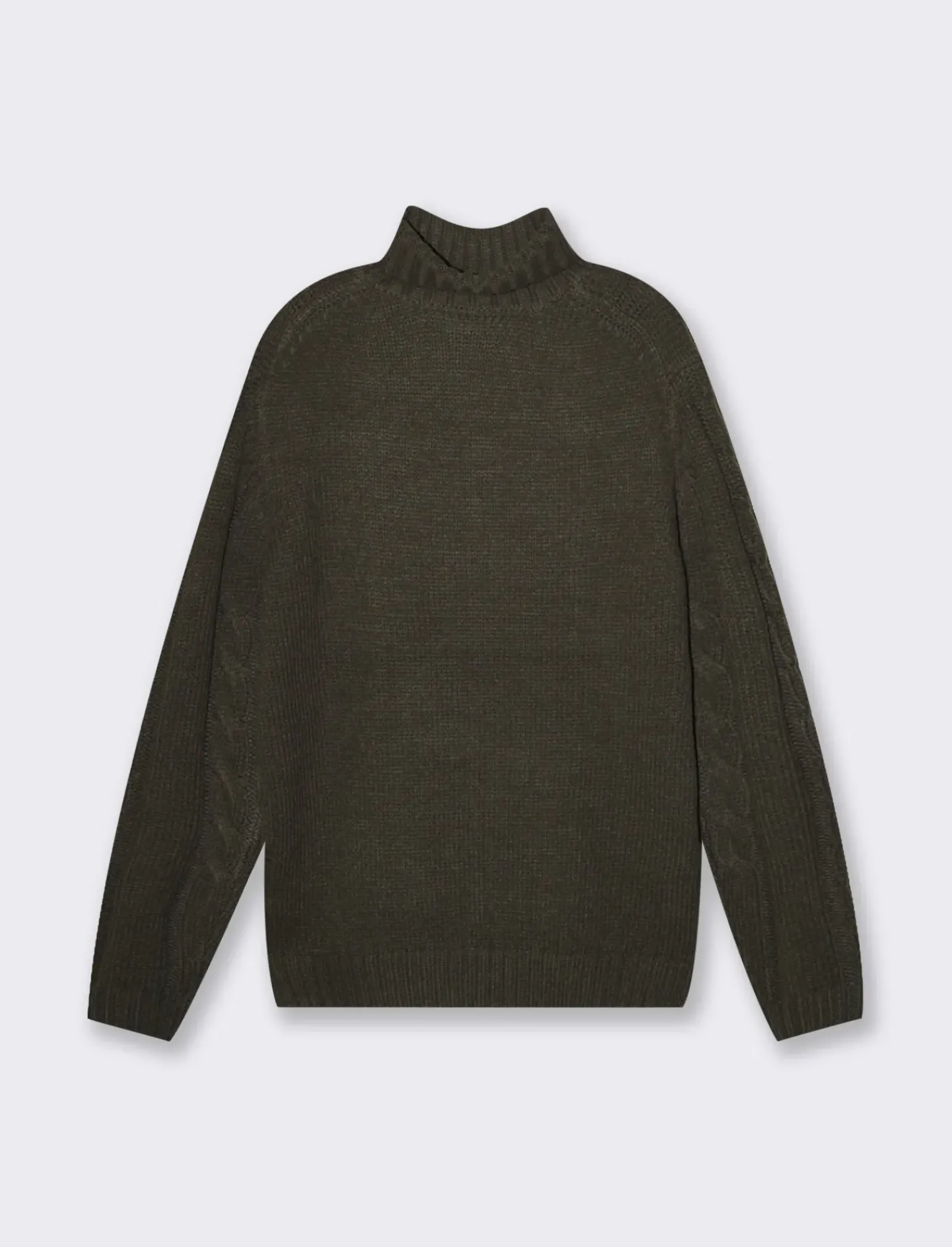 Uomo Piazza Italia Maglieria<Maglia collo alto lavorazione jacquard a trecce regular fit -