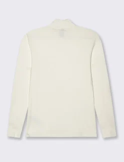 Donna Piazza Italia Donna|Maglieria<Maglia collo alto manica lunga vestibilità slim - Avorio