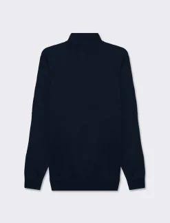 Uomo Piazza Italia Maglieria<Maglia collo alto zip basic regular fit -