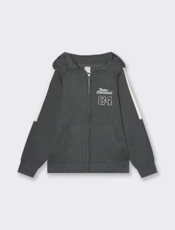 Bambino Piazza Italia Bambino|Maglieria<Maglia con cappuccio da bambino con bandine in contrasto e patch - mel.