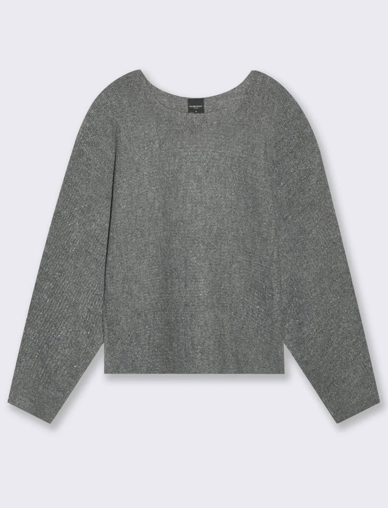 Donna Piazza Italia Donna|Maglieria<Maglia con filo effetto metallizzato paricollo e manica a pipistrello - mel.