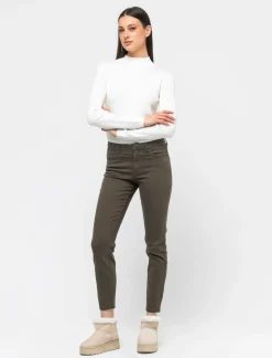 Donna Piazza Italia Donna|Maglieria<Maglia con lavorazione jaquard effetto metallizzato - Avorio