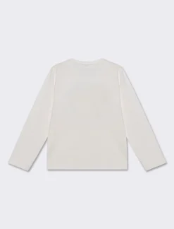 Piazza Italia Bambina|T-Shirt E Top<Maglia con paillettes, pon pon e stampa - sporco