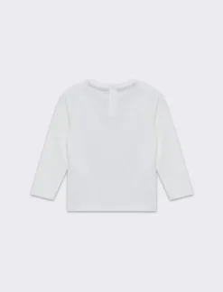 Piazza Italia Neonato|T-Shirt E Top<Maglia con stampa frontale - Bianco panna