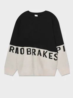 Bambino Piazza Italia Bambino|Maglieria<Maglia girocollo bicolore con disegno jacquard -