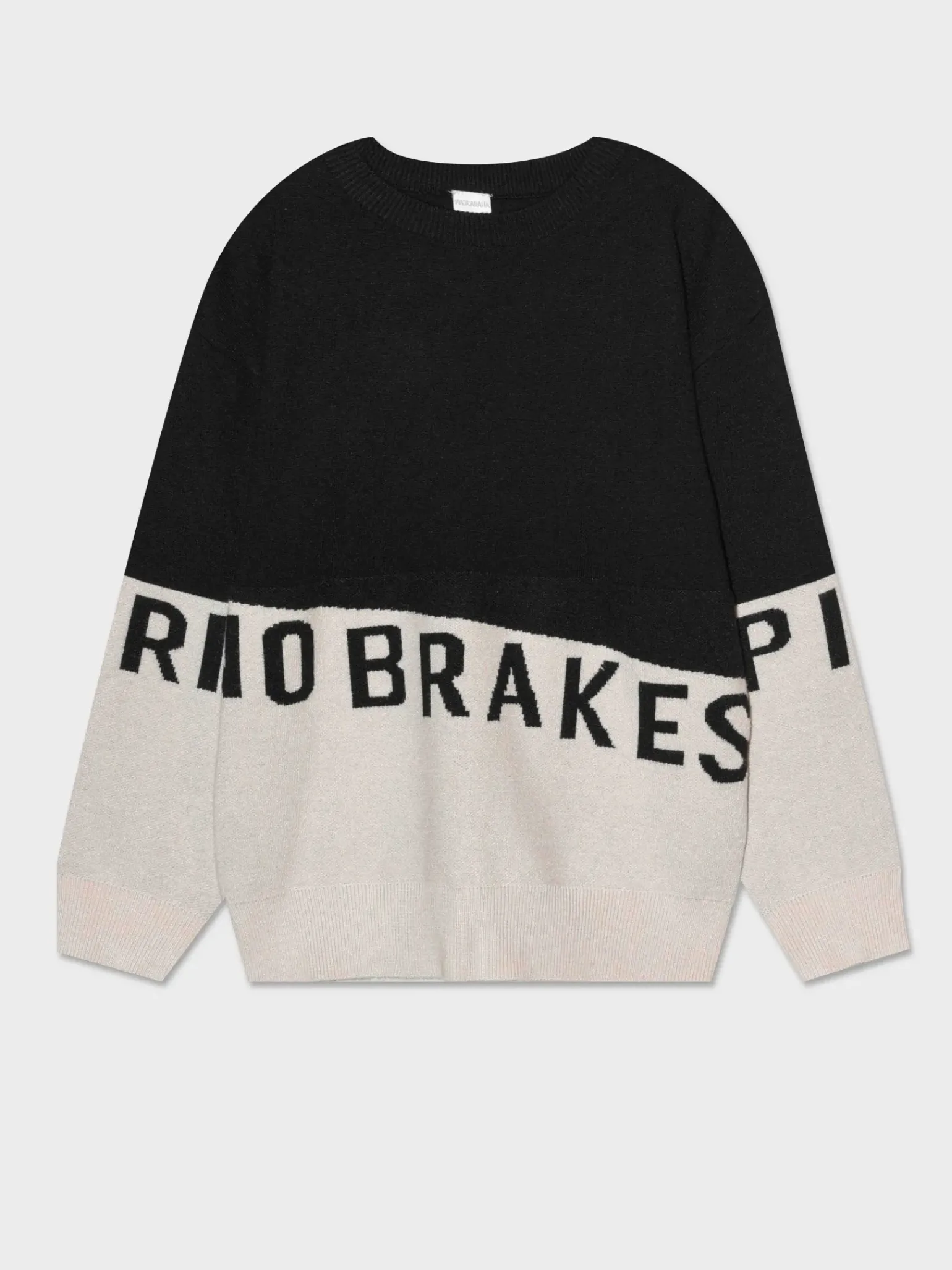 Bambino Piazza Italia Bambino|Maglieria<Maglia girocollo bicolore con disegno jacquard -