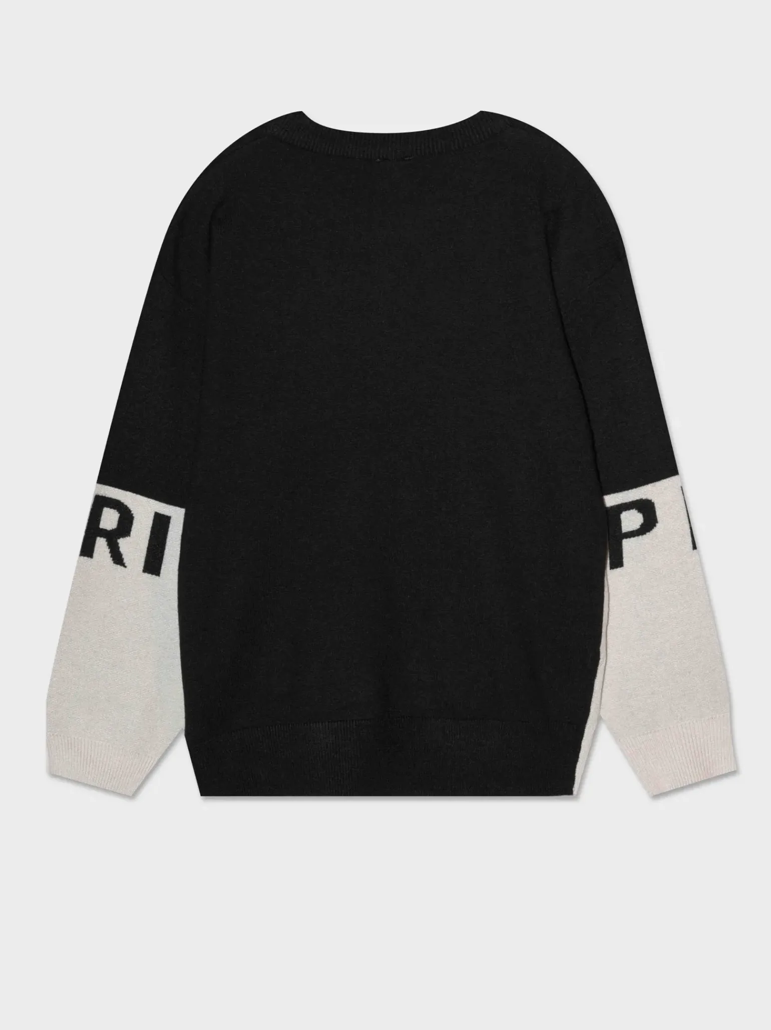 Bambino Piazza Italia Bambino|Maglieria<Maglia girocollo bicolore con disegno jacquard -