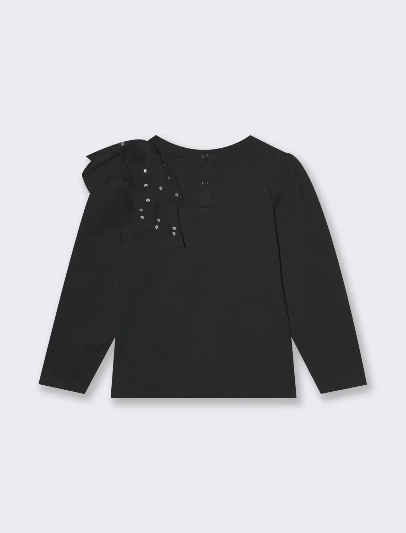 Piazza Italia Neonata<Maglia girocollo con applicazione fiocco -