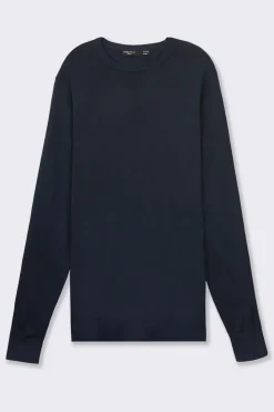 Uomo Piazza Italia Uomo|Maglieria<Maglia girocollo con filato effetto cachemere -