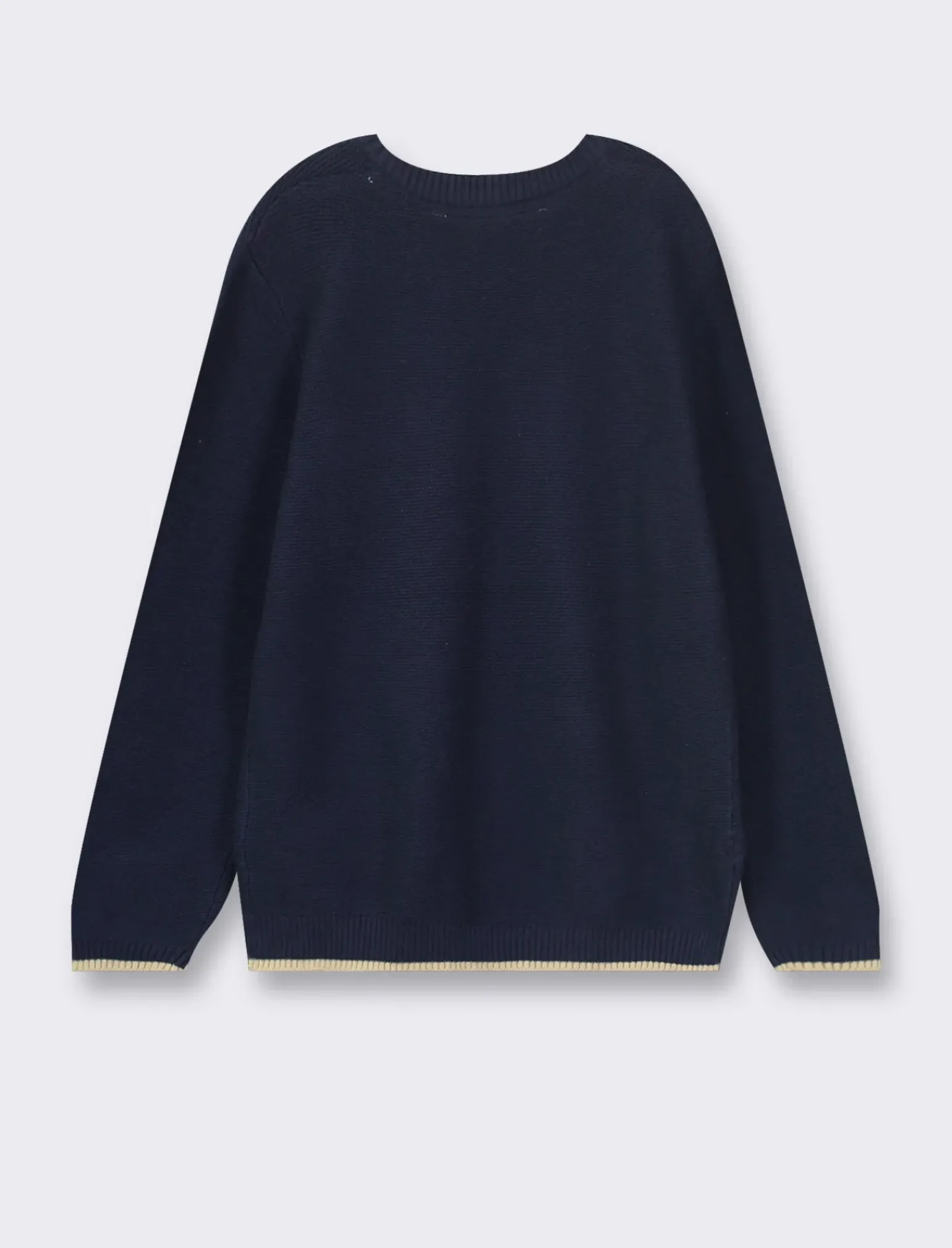 Bambino Piazza Italia Bambino|Maglieria<Maglia girocollo con finto taschino frontale, etichetta al fondo, stile casual -