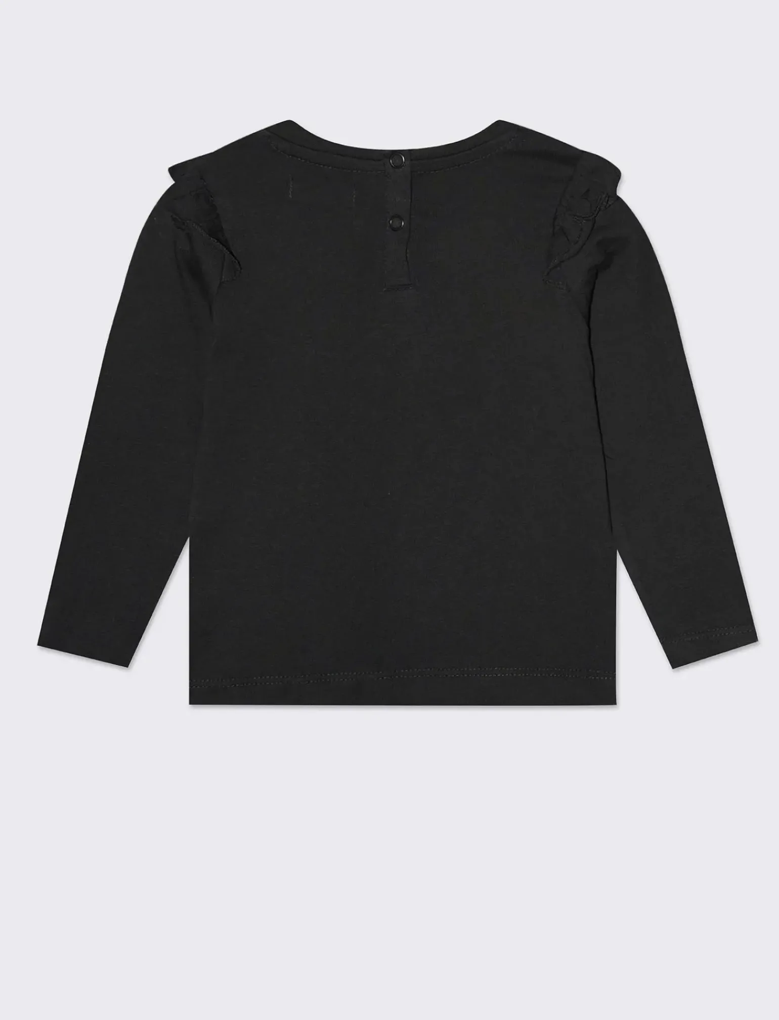 Piazza Italia Neonata<Maglia girocollo con inserti alle spalle e stampa frontale -