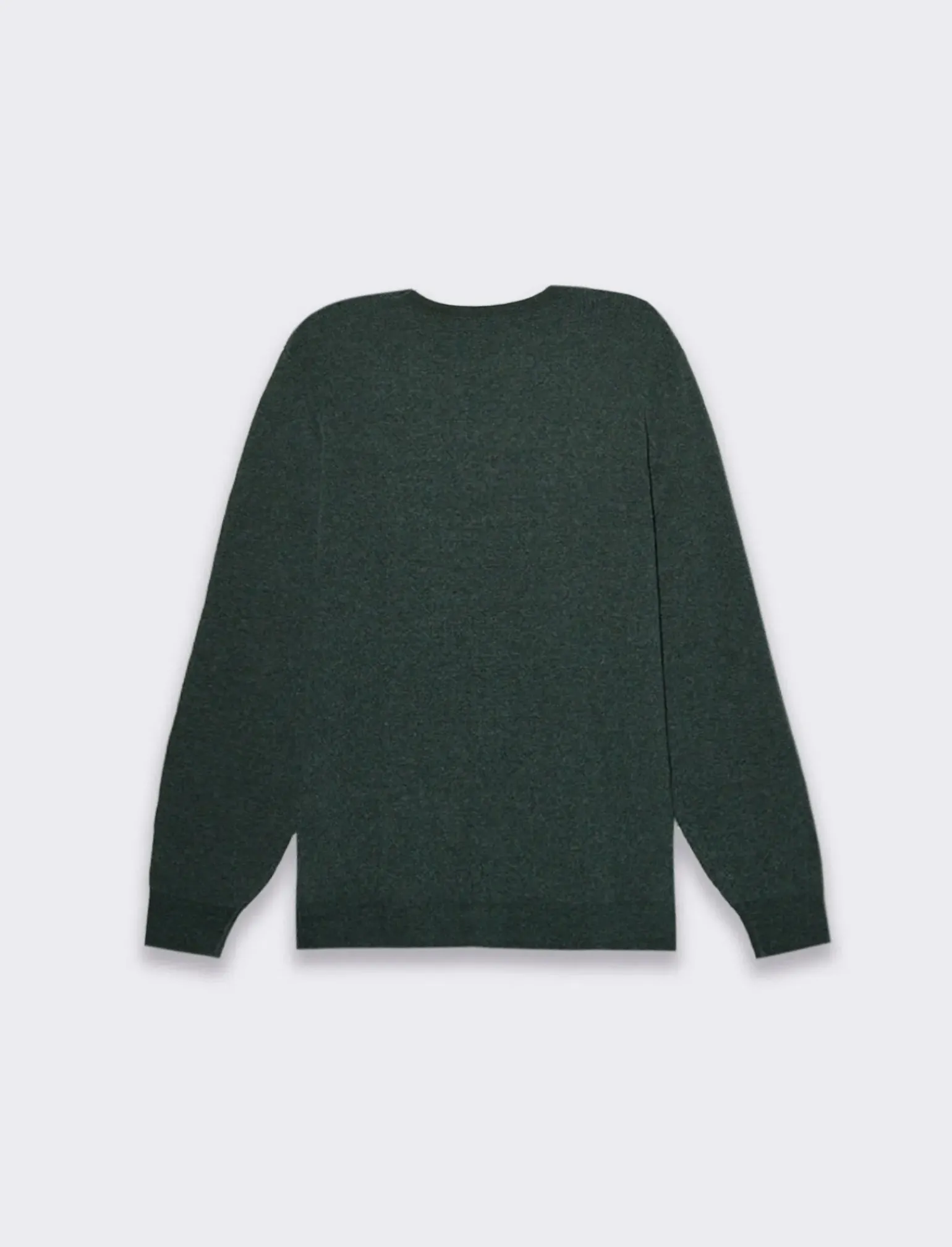 Uomo Piazza Italia Maglieria<Maglia girocollo in ciniglia a coste, regular fit - scuro