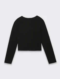 Piazza Italia T-Shirt E Top|T-Shirt E Top<Maglia girocollo in jersey, manica lunga con stampa centrale -