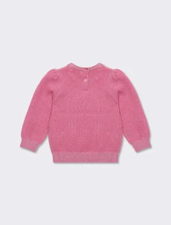 Piazza Italia Neonata<Maglia girocollo in lurex da neonata, in due varianti colore -