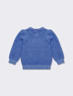 Piazza Italia Neonata<Maglia girocollo in lurex da neonata, in due varianti colore -