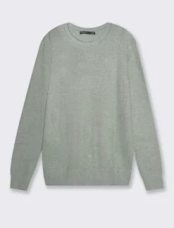 Uomo Piazza Italia Maglieria<Maglia girocollo lavorazione rasata, filato premium regular fit -