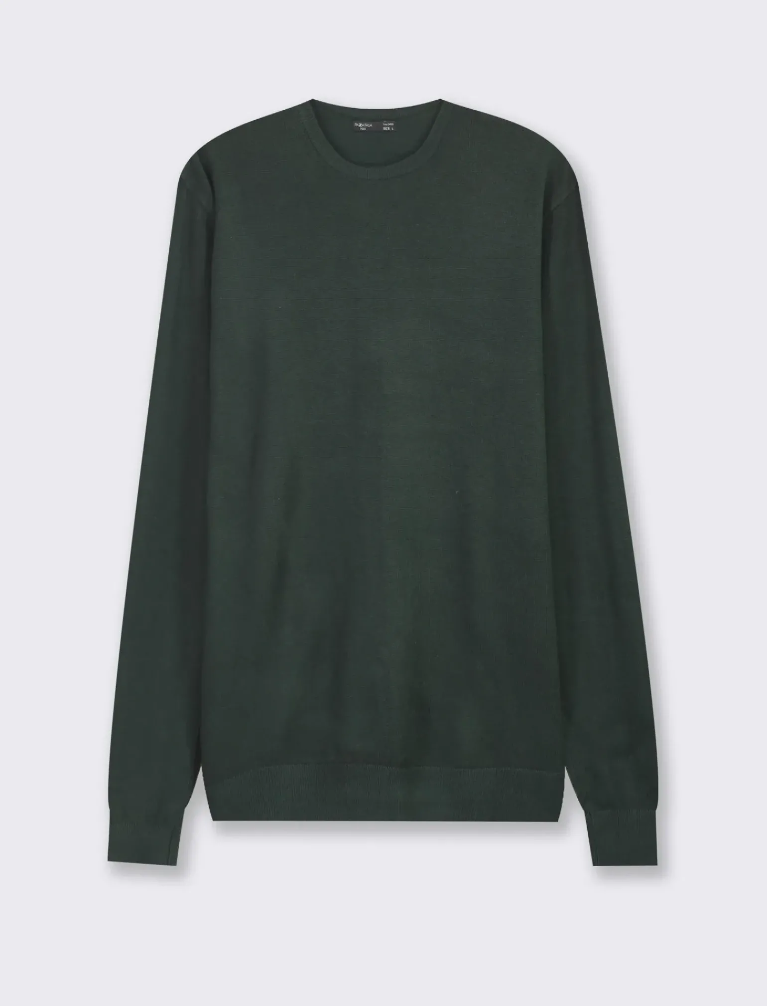 Uomo Piazza Italia Uomo|Maglieria<Maglia girocollo slim fit con costina al collo -