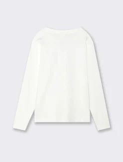 Piazza Italia Bambina|T-Shirt E Top<Maglia in jersey con applicazione e stampa sul davanti. - sporco