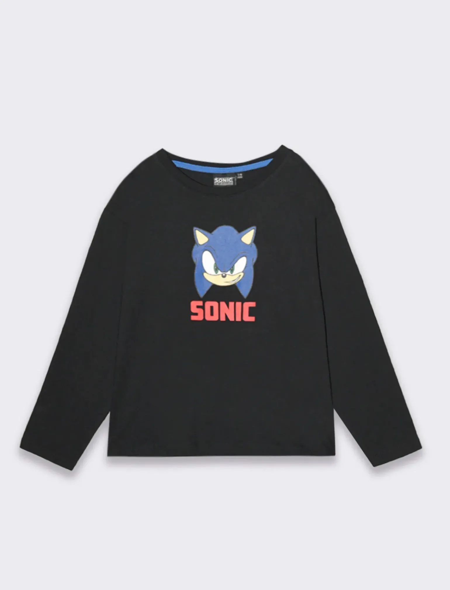 Bambino Piazza Italia Bambino|Maglieria<Maglia in jersey con stampa sia davanti che sul retro Sonic -