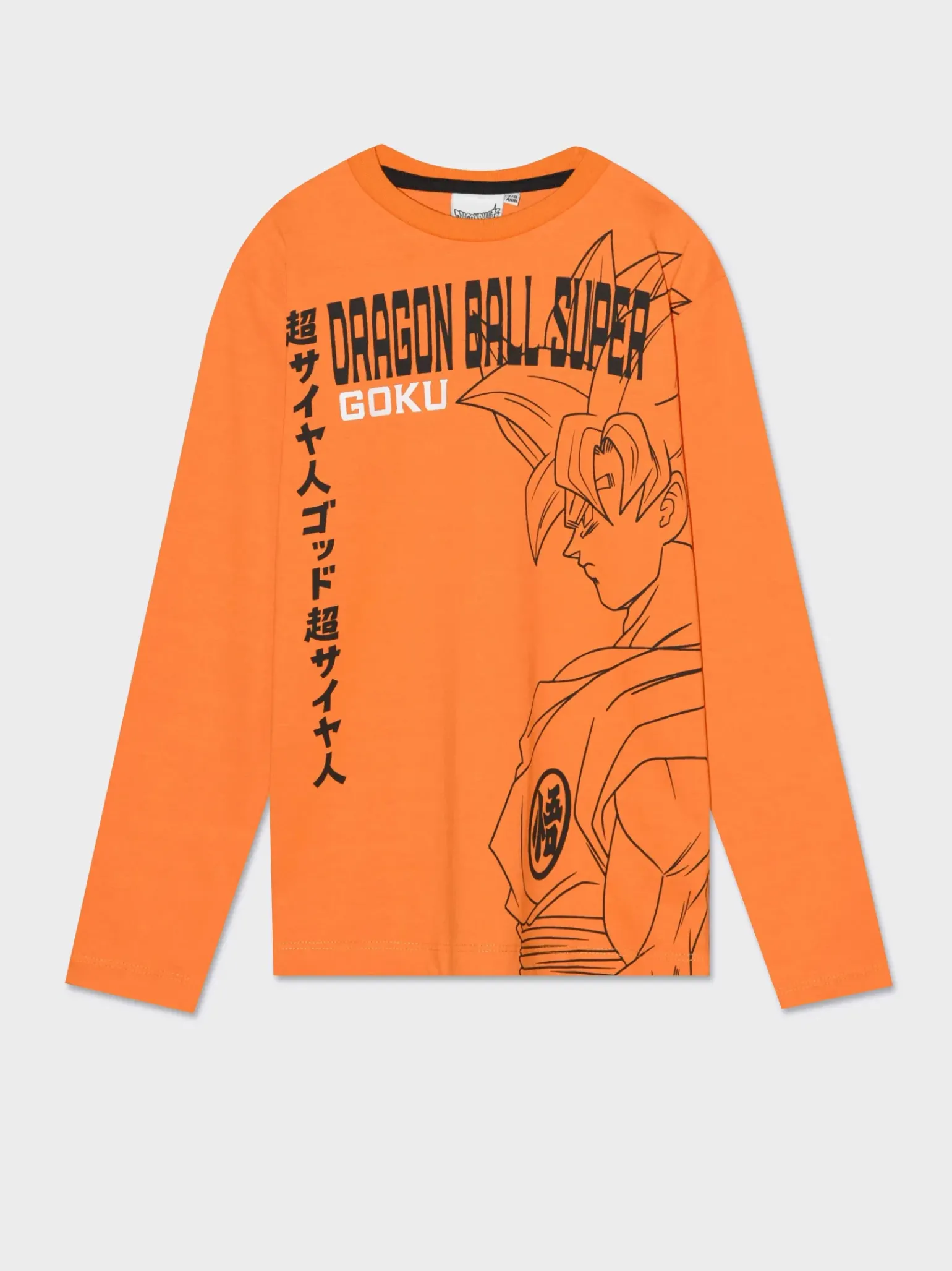 Bambino Piazza Italia Bambino|Maglieria<Maglia in jersey maniche lunghe con stampe di Dragon ball. - Arancio