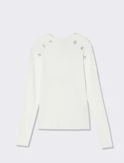 Piazza Italia Bambina|Maglieria<Maglia lupetto in costina con bande raglan - sporco