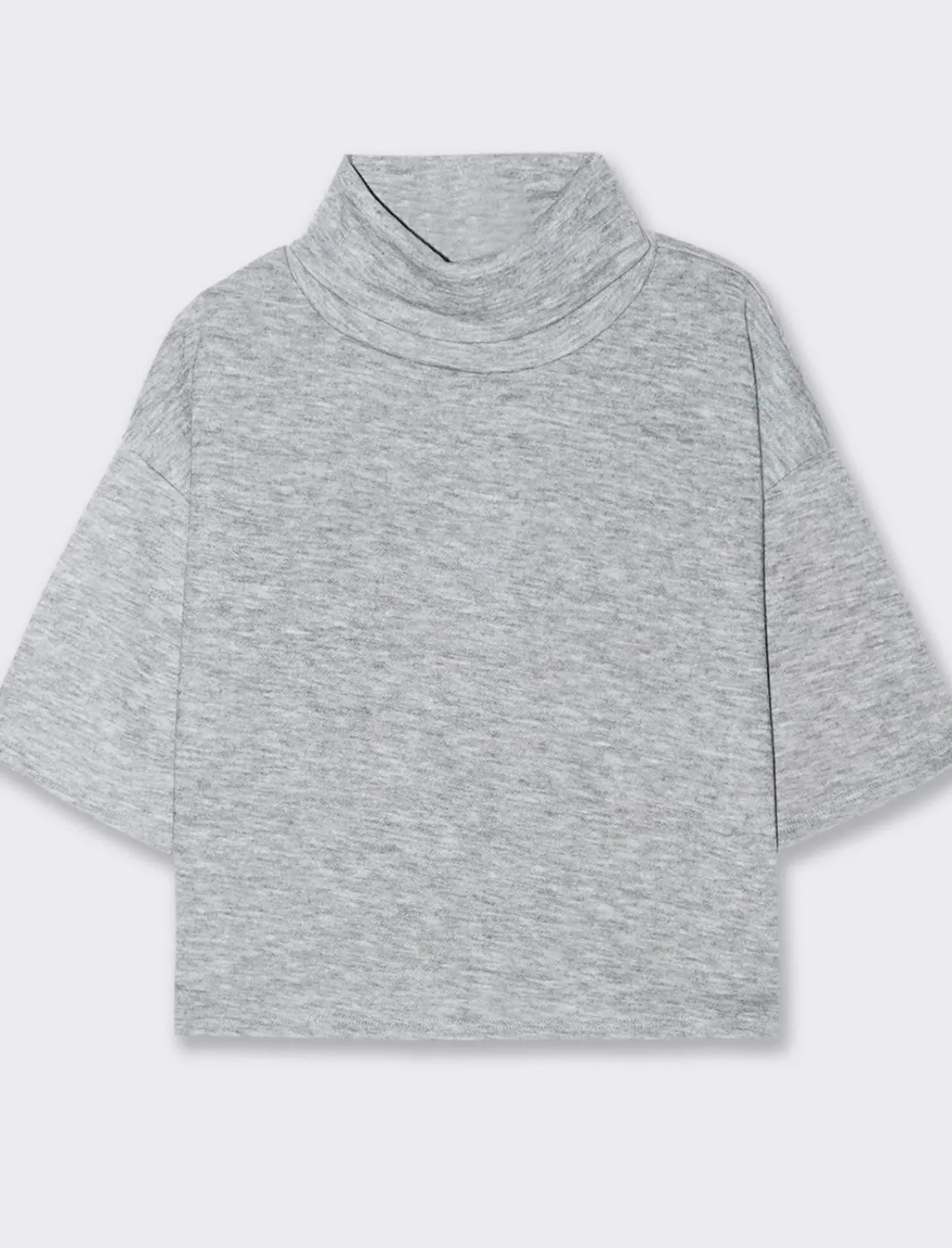 Donna Piazza Italia T-Shirt E Top<Maglia manica a 3/4 con strass - Grigio