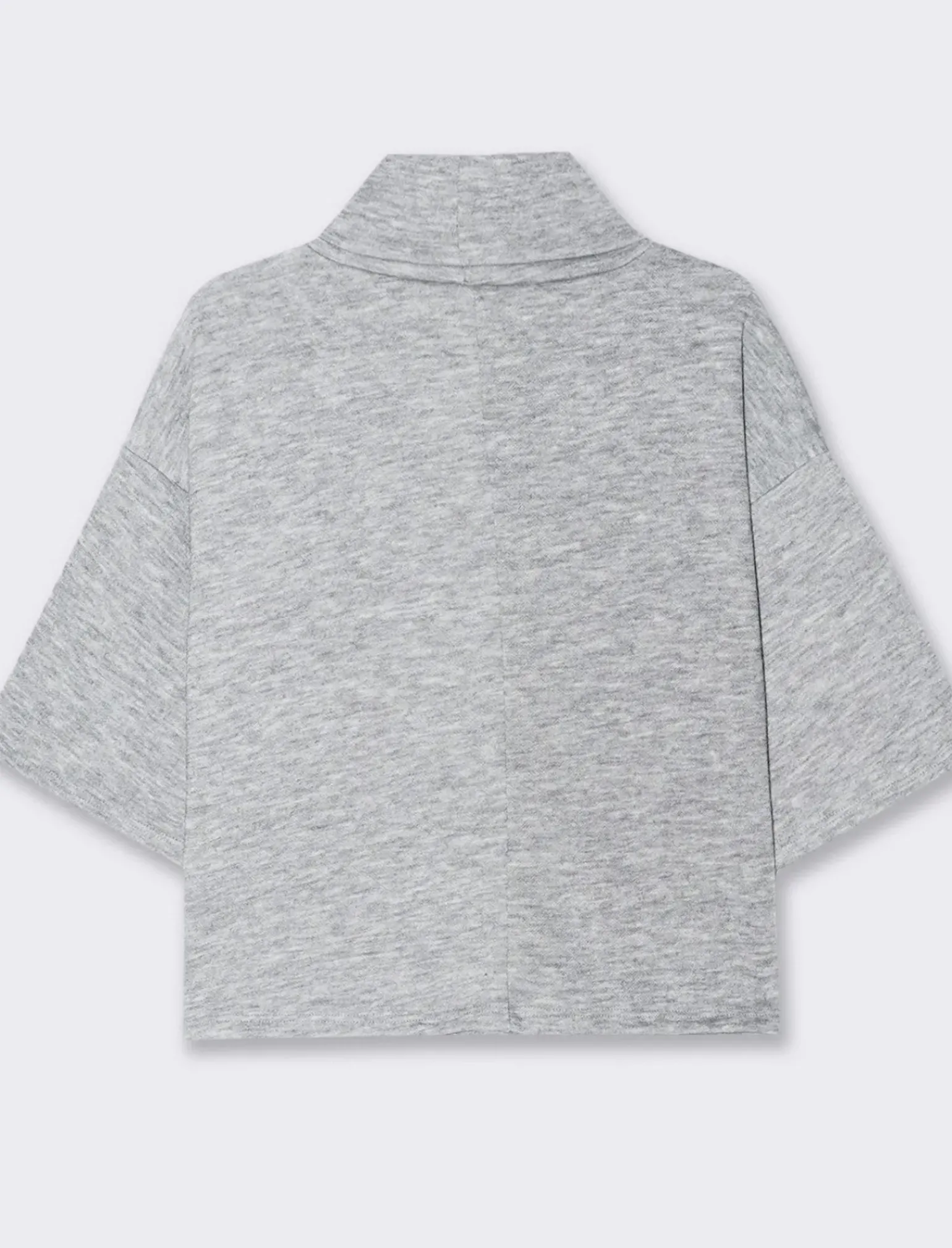 Donna Piazza Italia T-Shirt E Top<Maglia manica a 3/4 con strass - Grigio