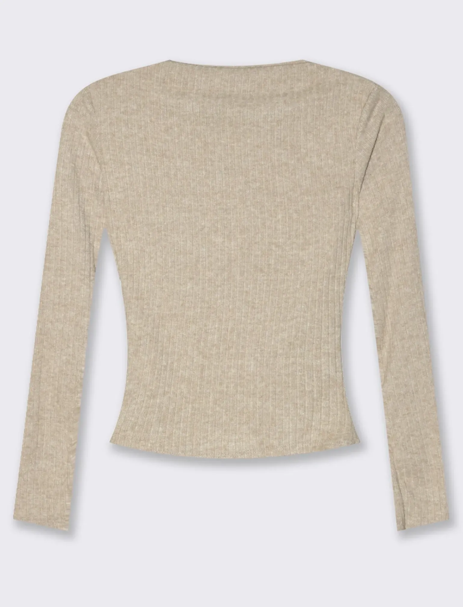 Donna Piazza Italia Maglieria<Maglia manica lunga con scollo a barca vestibilità stretch -