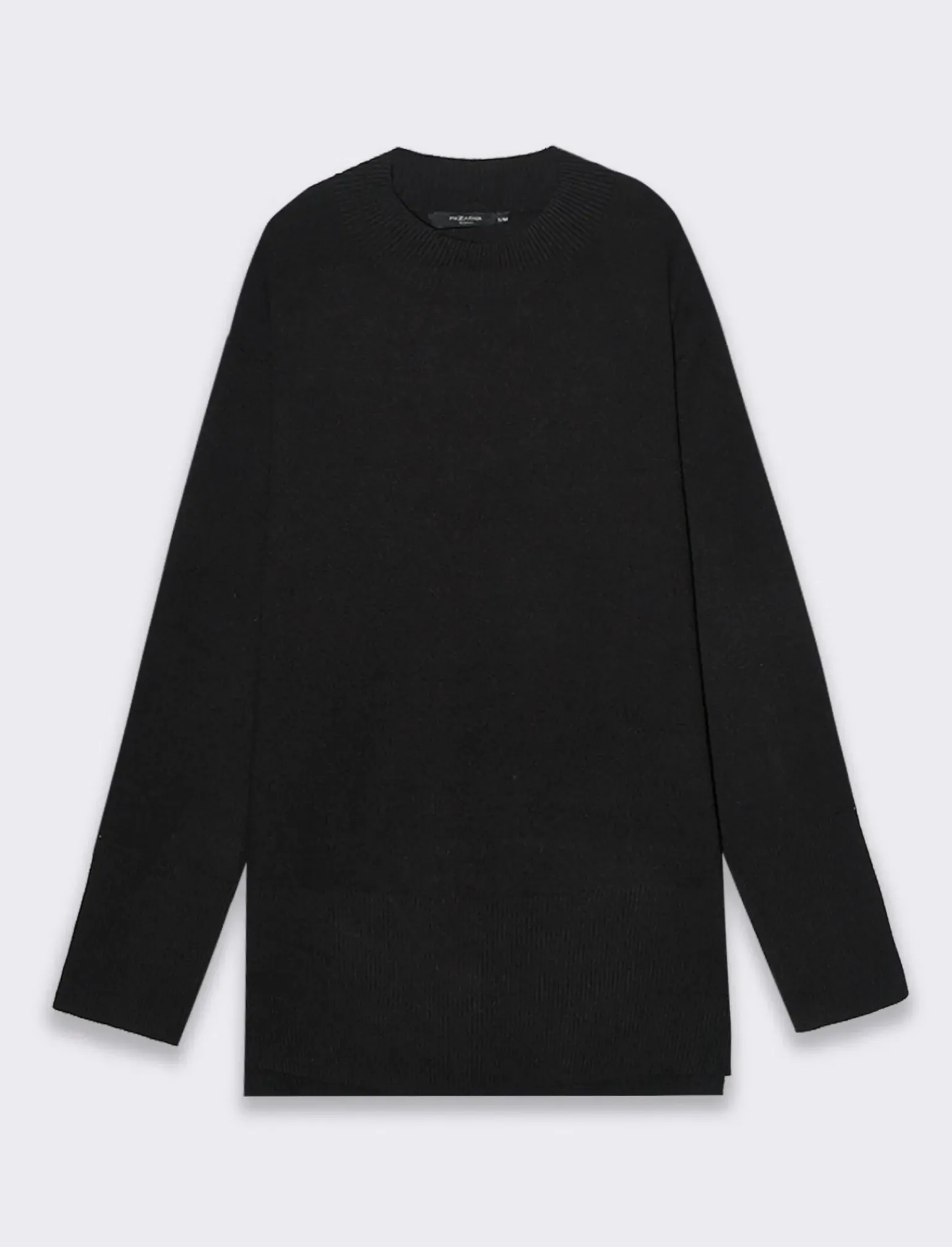 Donna Piazza Italia Donna|Maglieria<Maglia manica lunga giro collo lavorazione punto milano -