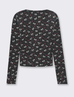 Donna Piazza Italia Donna|Maglieria<Maglia manica lunga giro collo vestibilità slim - var 1