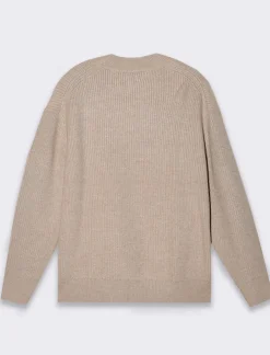 Uomo Piazza Italia Uomo|Maglieria<Maglia mezzo collo lavorazione a coste regular fit -