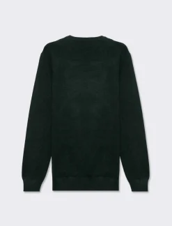 Uomo Piazza Italia Maglieria<Maglia regular fit girocollo in misto viscosa - scuro