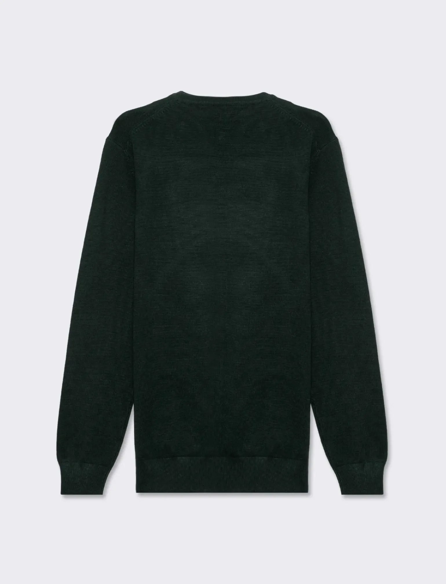 Uomo Piazza Italia Maglieria<Maglia regular fit girocollo in misto viscosa - scuro