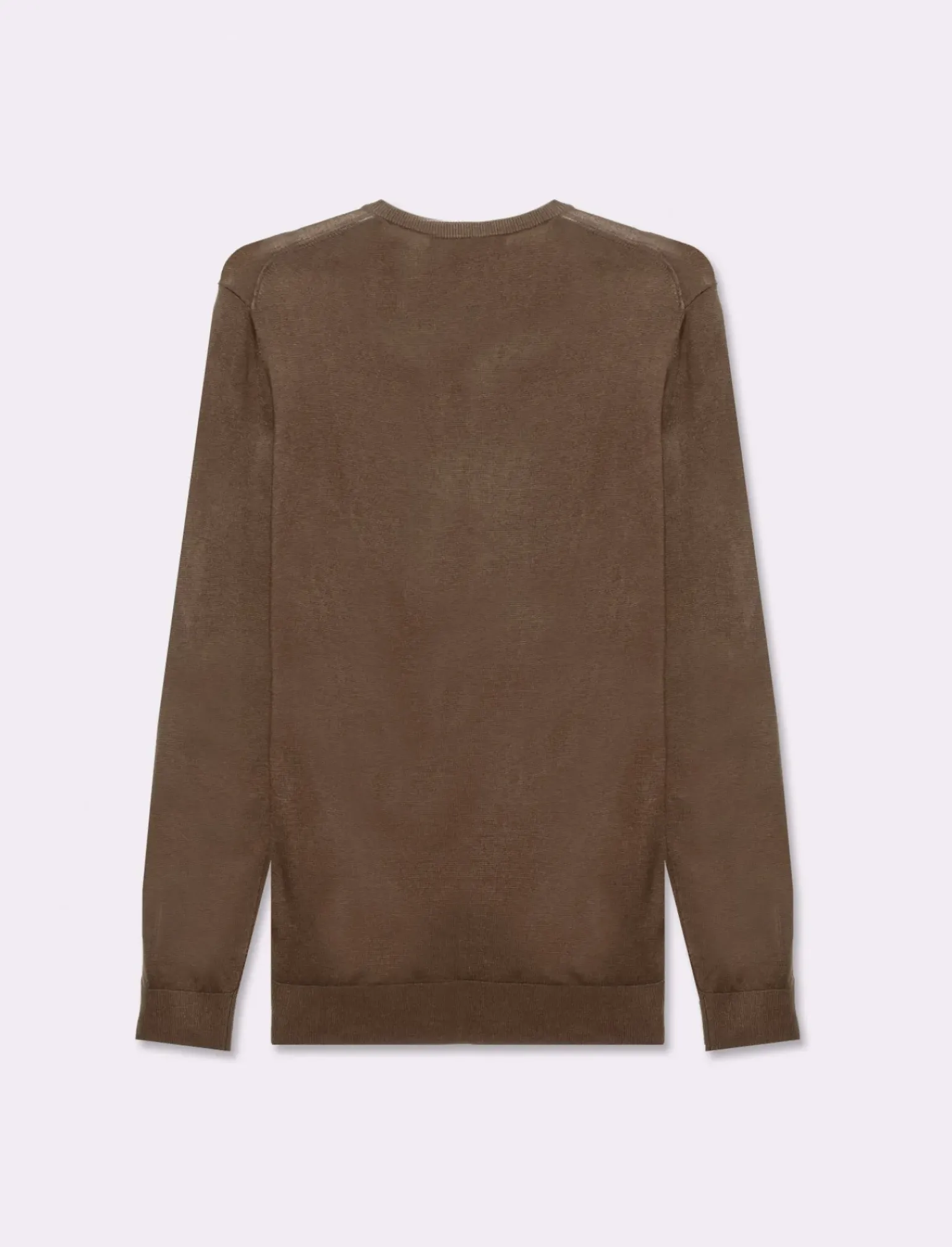 Uomo Piazza Italia Maglieria<Maglia regular fit girocollo in misto viscosa - kaki