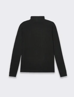 Donna Piazza Italia Donna|Maglieria<Maglia slim in morbido filato collo lato e lavorazione trecce -