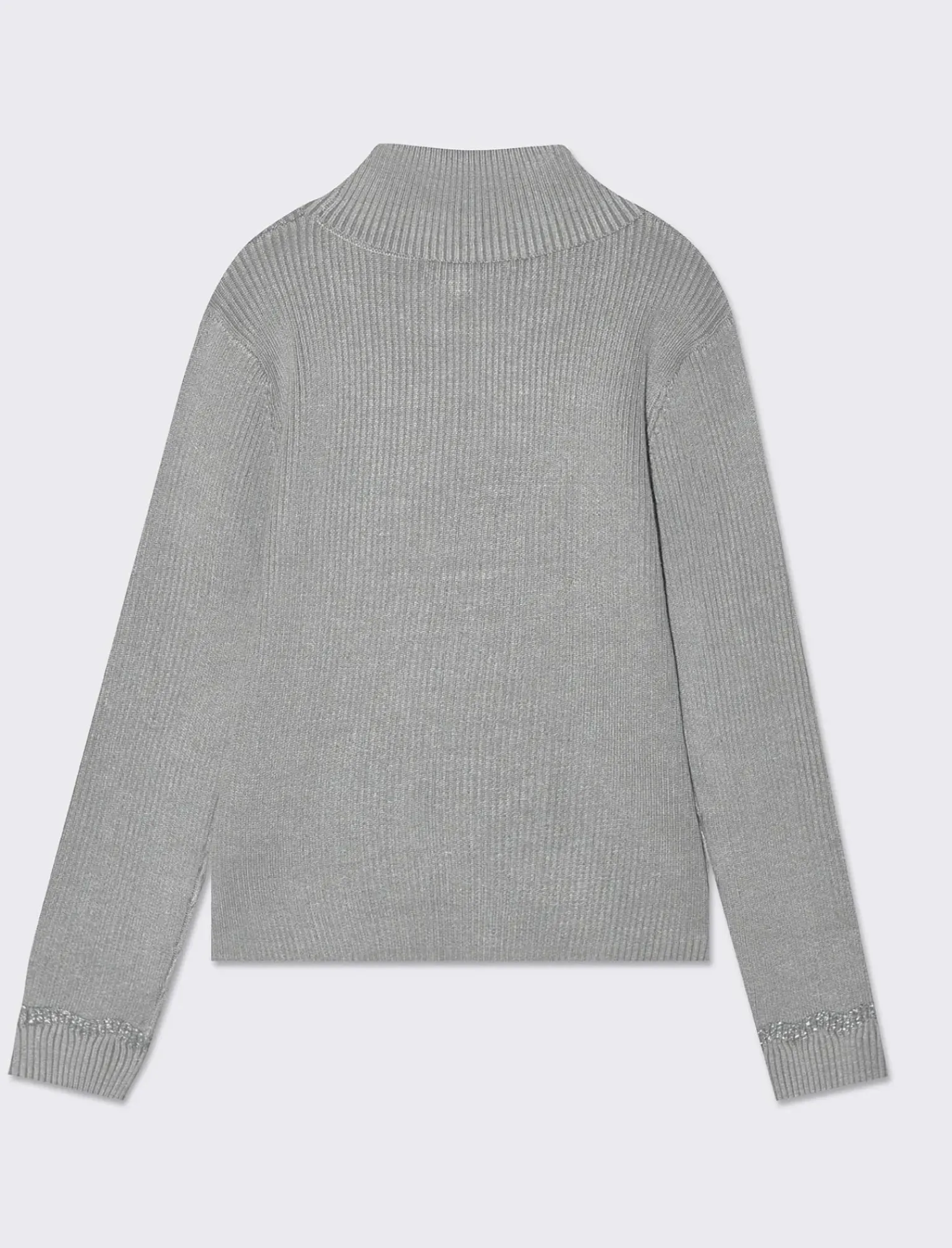 Piazza Italia Bambina|Maglieria<Maglieria con collo alto e dettaglio in fibra metallica -