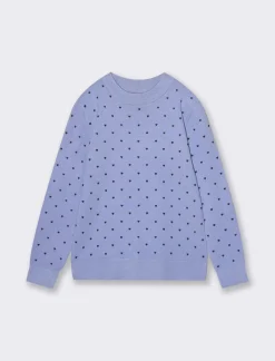 Piazza Italia Bambina|Maglieria<Maglieria con stampa all over in stampa floccata -