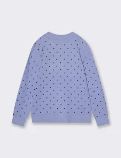 Piazza Italia Bambina|Maglieria<Maglieria con stampa all over in stampa floccata -