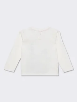 Piazza Italia Neonata<Maglietta girocollo manica lunga, in cotone, con stampa Minnie. disponibile in 2 varianti colore  -