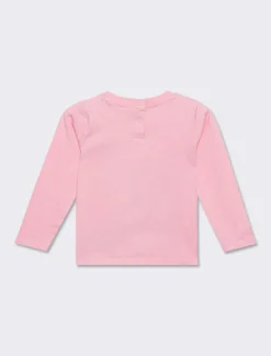 Piazza Italia Neonata<Maglietta girocollo manica lunga, in cotone, con stampa Minnie. disponibile in 2 varianti colore  -