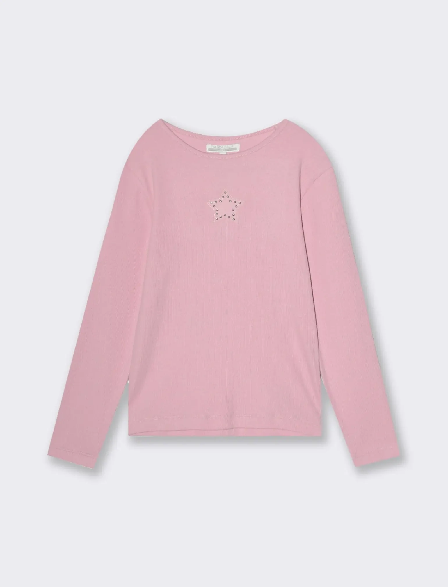 Piazza Italia Bambina|T-Shirt E Top<Maglietta in cotone elastico e patch con borchie -