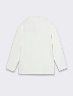 Piazza Italia T-Shirt E Top<Maglietta in interlock con ricamo - sporco