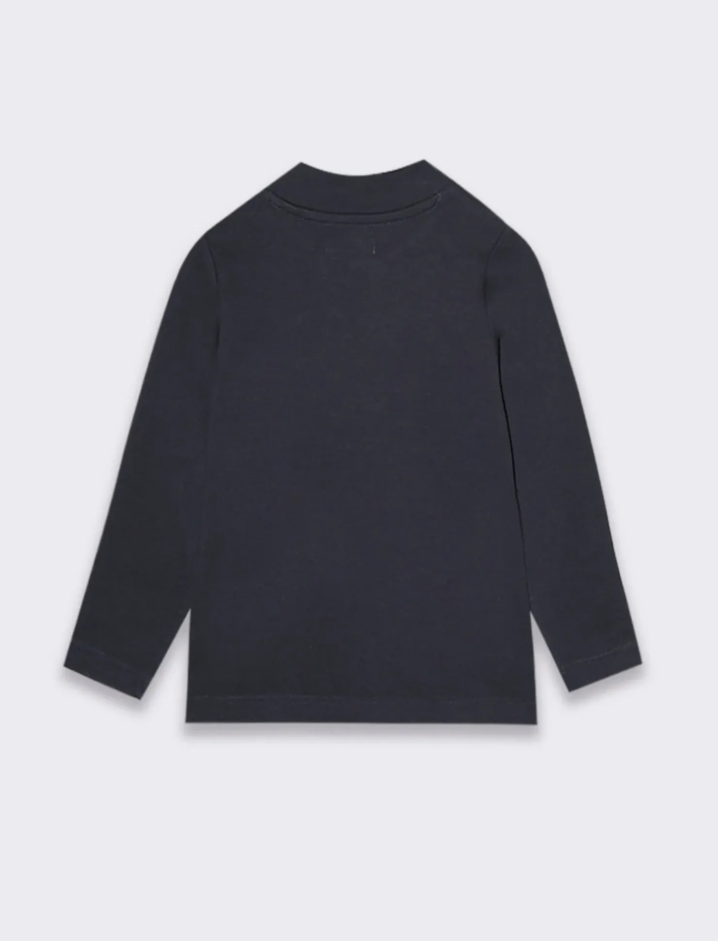 Piazza Italia Maglietta in interlock con ricamo - Blu Best Sale