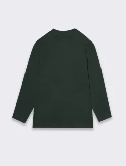 Piazza Italia T-Shirt E Top<Maglietta in interlock con ricamo - petrolio