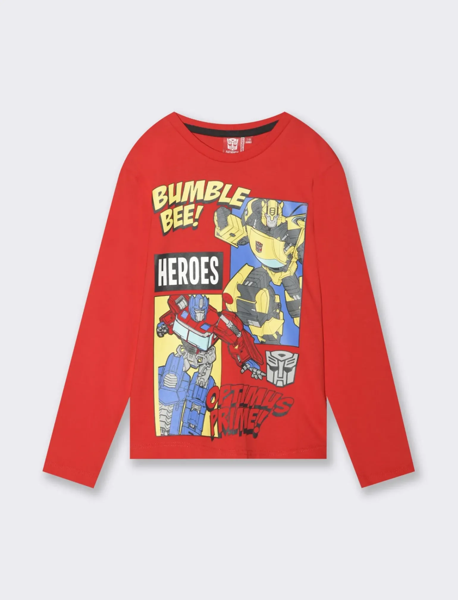 Bambino Piazza Italia Bambino|Maglieria<Maglietta in jersey con stampe transformers in tre colori -