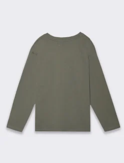 Bambino Piazza Italia Bambino|Maglieria<Maglietta in jersey con tasca ed etichetta - militare