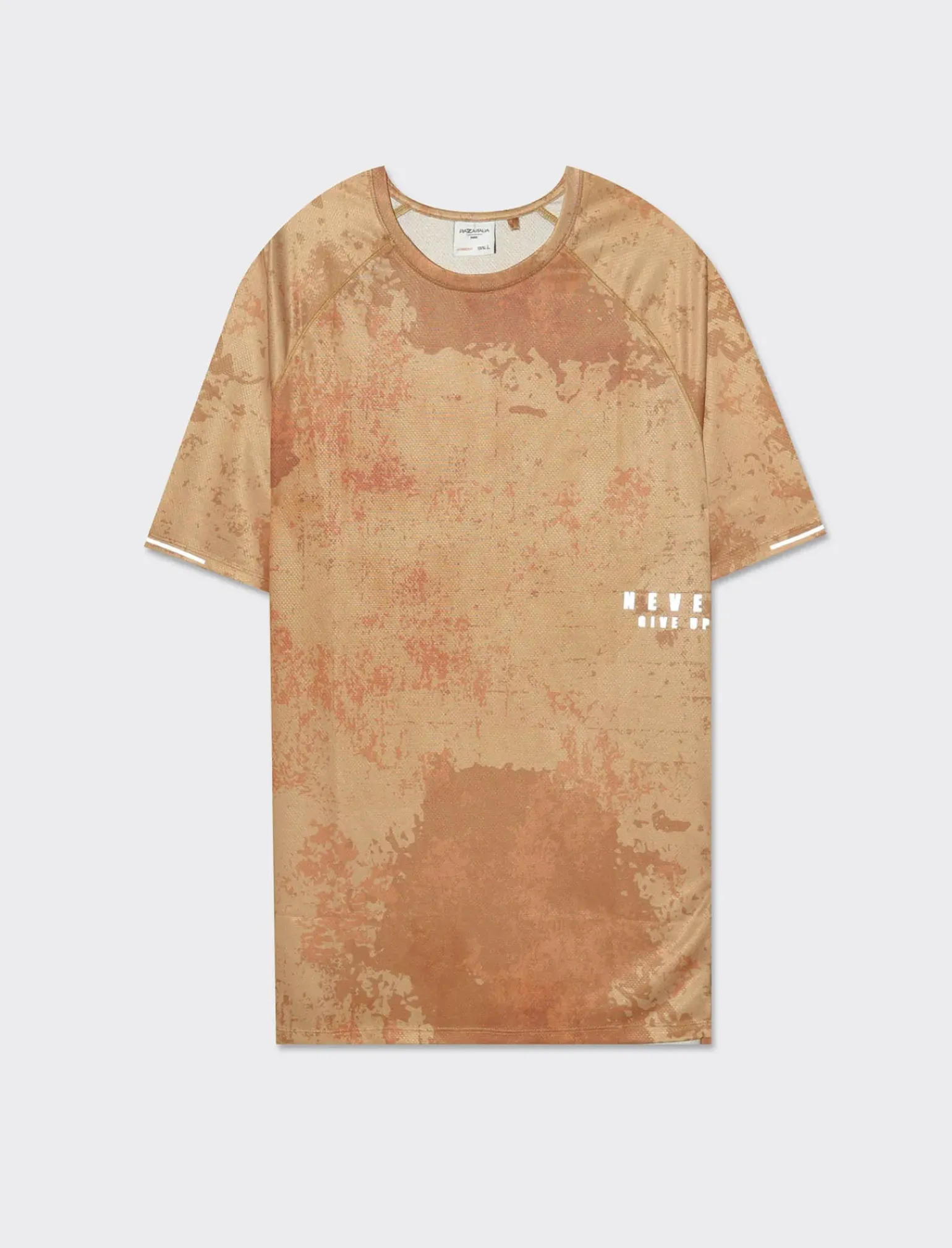 Uomo Piazza Italia Polo E T-Shirt<Maglietta in tessuto tecnico stampato all over -