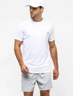 Uomo Piazza Italia Uomo|Polo E T-Shirt<Maglietta in tessuto tecnico elasticizzato - ottico