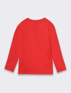 Piazza Italia Neonato|T-Shirt E Top<Maglietta manica lunga e girocollo con stampa fotografica -