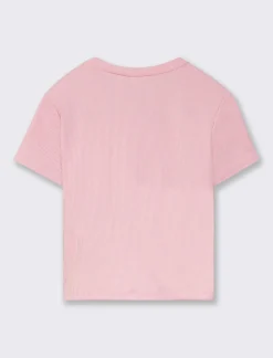 Piazza Italia Bambina<Maglietta mezza manica con dettaglio fiore -